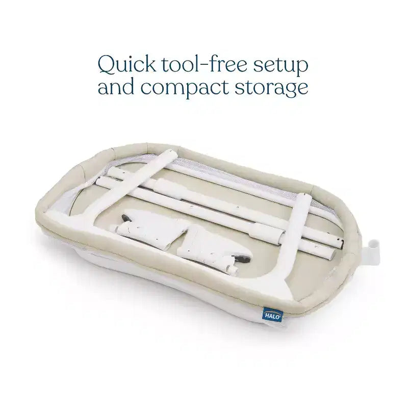 Moïse Lite - Blanc : Cadre métallique, cododo, matelas/coussin inclus, poids maximal supporté 9 kg