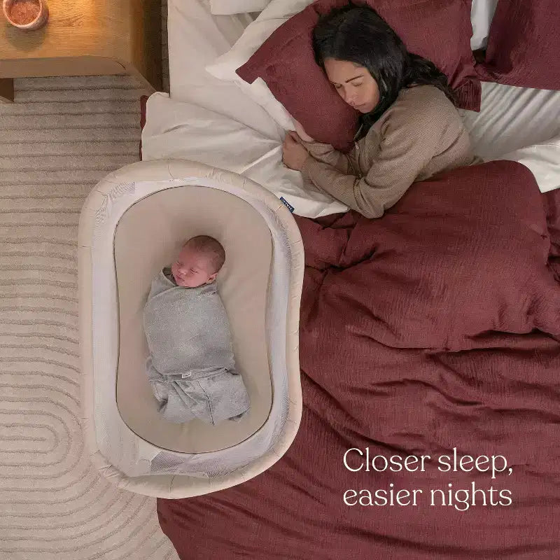 Moïse Lite - Blanc : Cadre métallique, cododo, matelas/coussin inclus, poids maximal supporté 9 kg