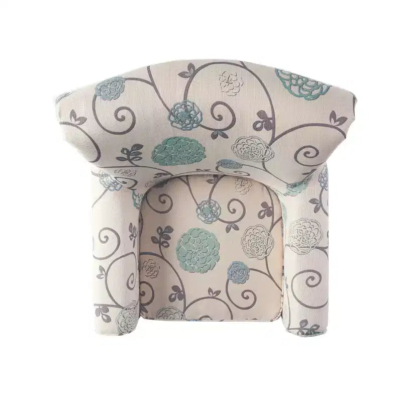 Fauteuil club contemporain en tissu d'ameublement