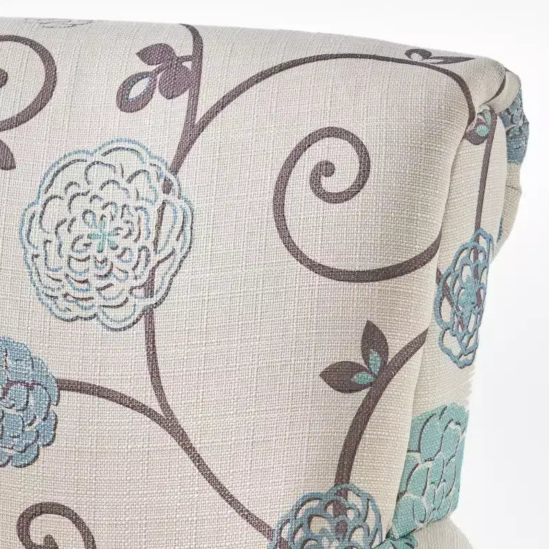 Fauteuil club contemporain en tissu d'ameublement