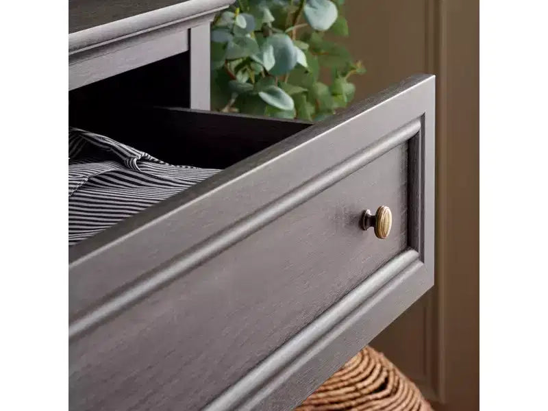Commode à 6 tiroirs avec structure en panneaux de particules, MDF et bois