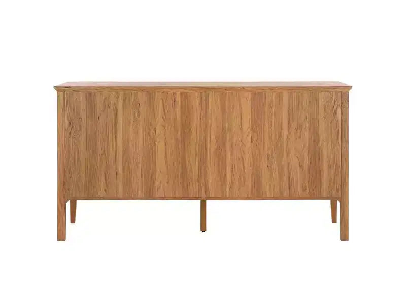 Commode à 6 tiroirs avec structure en panneaux de particules, MDF et bois