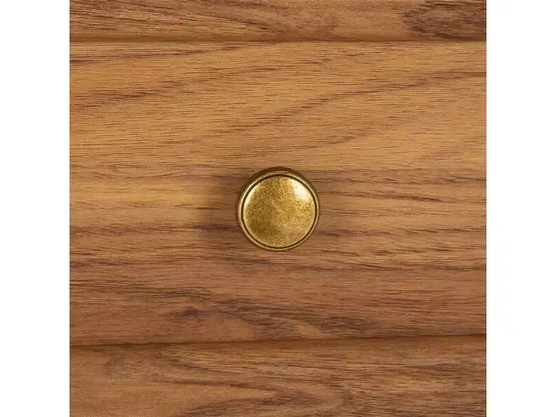 Commode à 6 tiroirs avec structure en panneaux de particules, MDF et bois