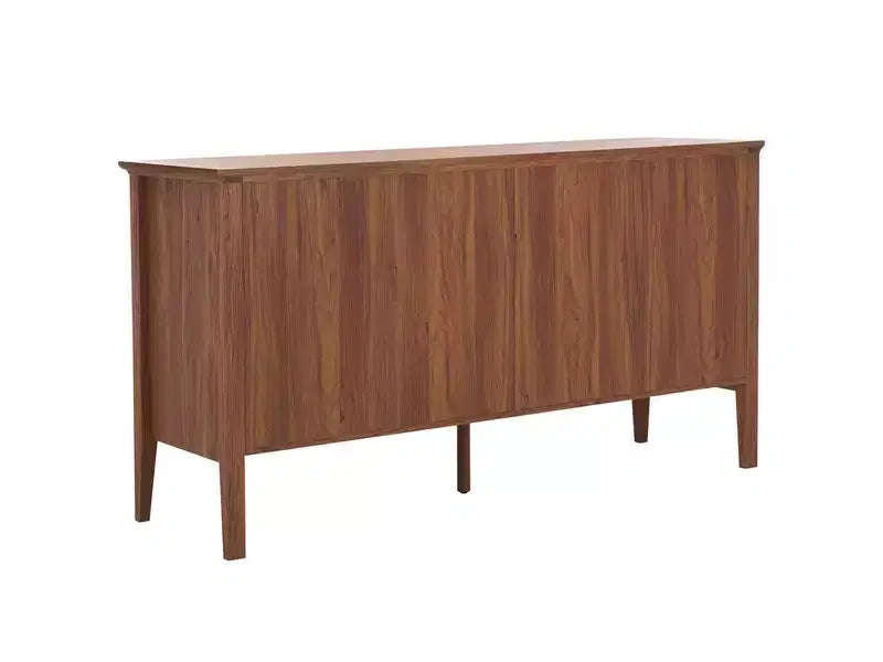 Commode à 6 tiroirs avec structure en panneaux de particules, MDF et bois