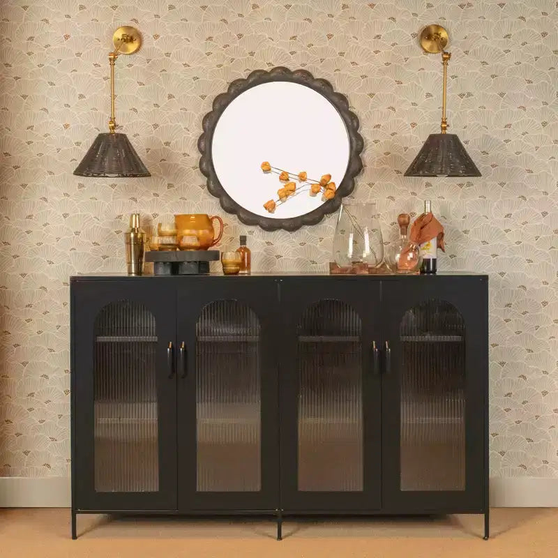 Buffet de rangement, Noir