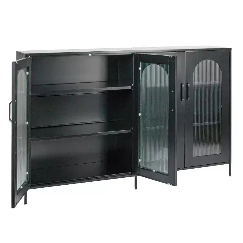 Buffet de rangement, Noir