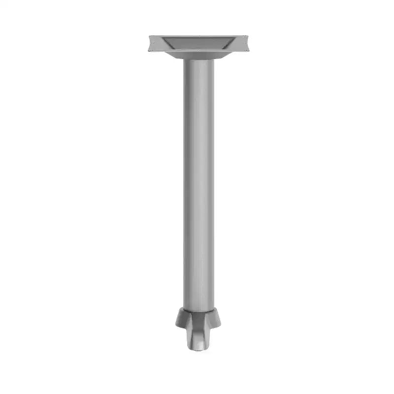 Pied de table de restaurant en T 12,7 cm x 55,9 cm avec colonne de 7,62 cm de diamètre, hauteur table