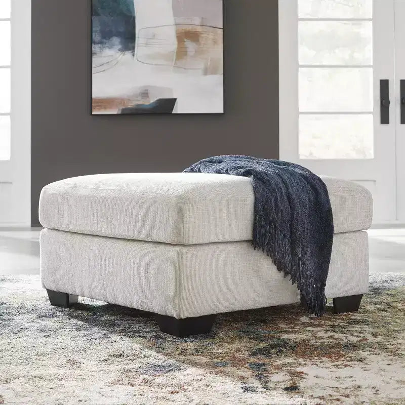 Grand pouf d'appoint, Grand carré avec coussin ferme