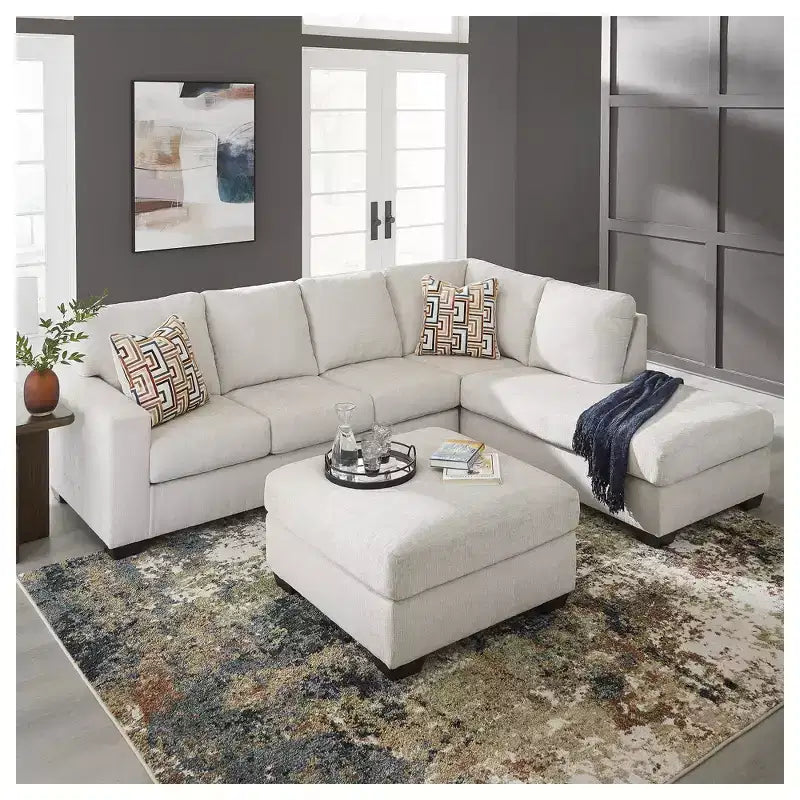 Grand pouf d'appoint, Grand carré avec coussin ferme