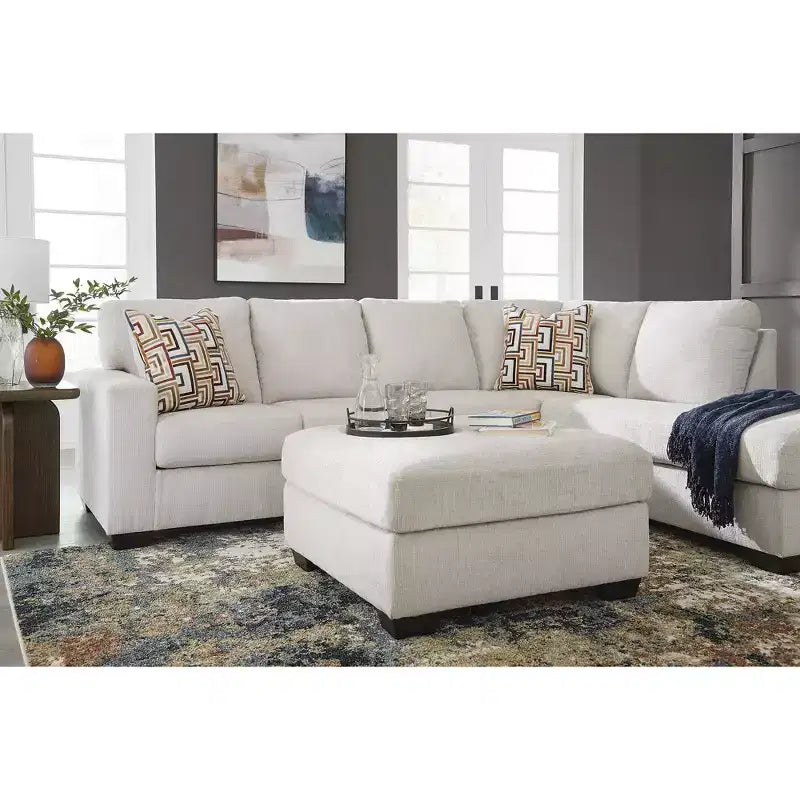 Grand pouf d'appoint, Grand carré avec coussin ferme