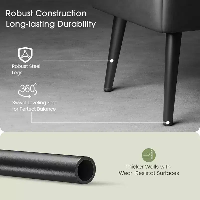 Banc ottoman de rangement 47,8 po avec revêtement en cuir, charnières robustes, siège repose-pieds pour chambre ou entrée