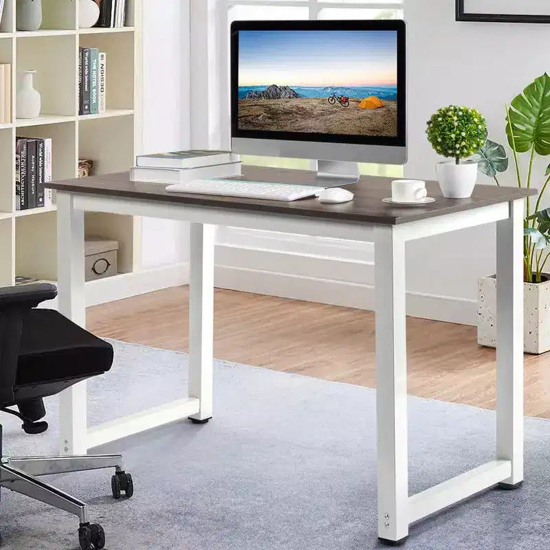 Bureau informatique de 43 pouces avec étagère de rangement ouverte