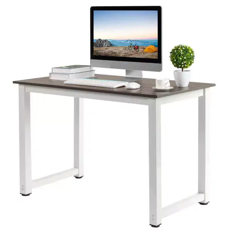 Bureau informatique de 43 pouces avec étagère de rangement ouverte