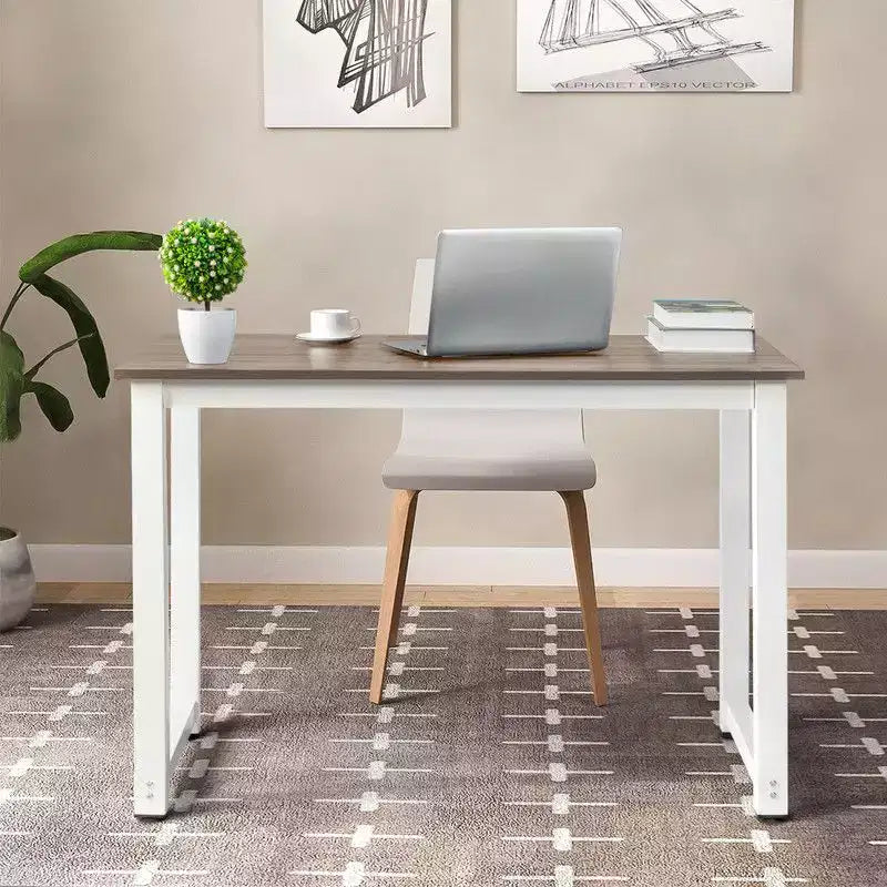 Bureau informatique de 43 pouces avec étagère de rangement ouverte