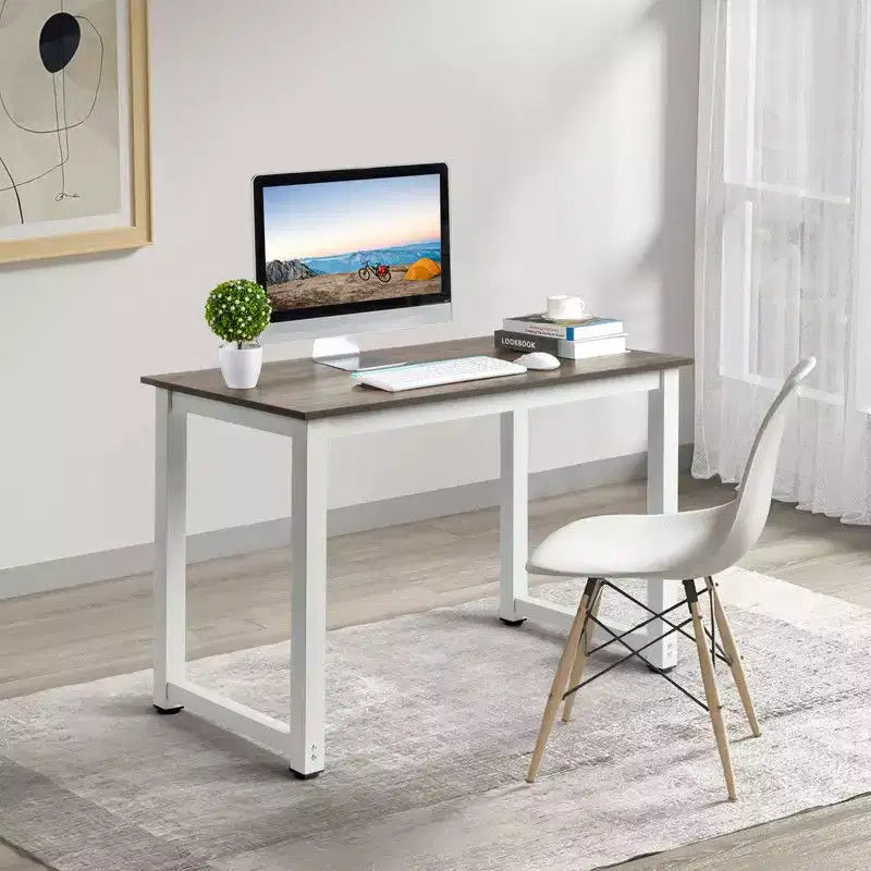 Bureau informatique de 43 pouces avec étagère de rangement ouverte