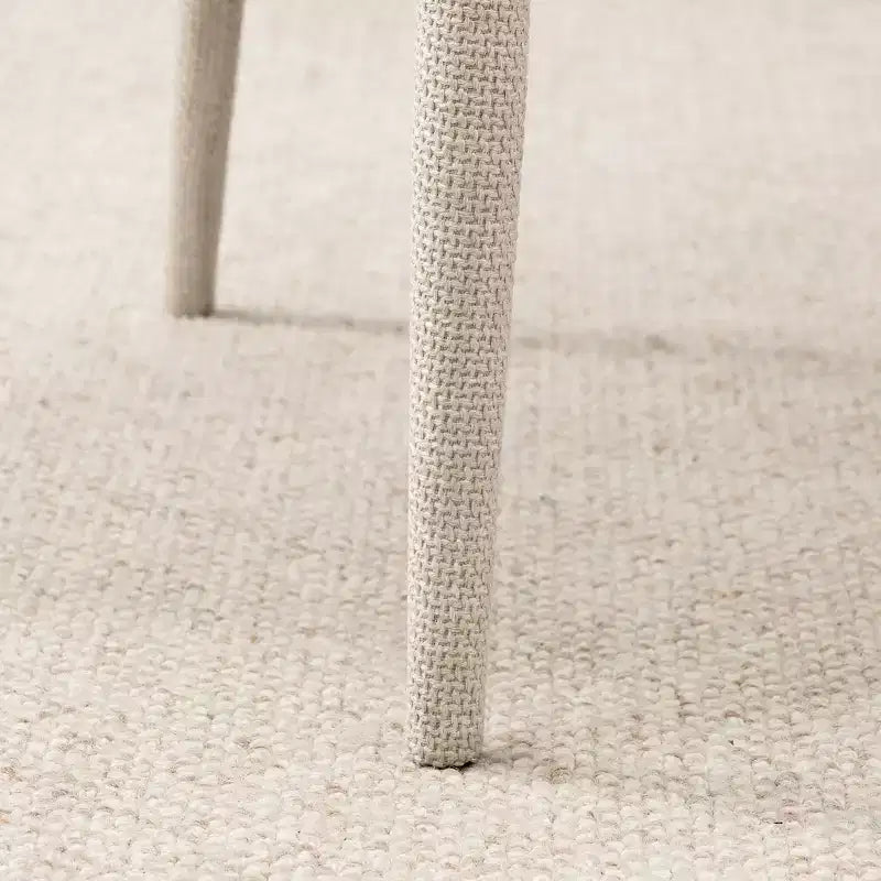 Lot de 2 Chaises de Salle à Manger Modernes Rembourrées en Tissu avec Accoudoirs et Pieds en Métal Enveloppé, Sièges Rembourrés pour Cuisine et Salle à Manger