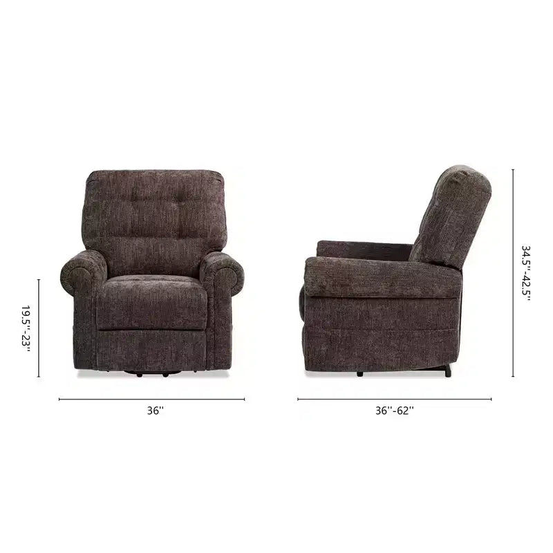 Fauteuil inclinable releveur de 36 pouces