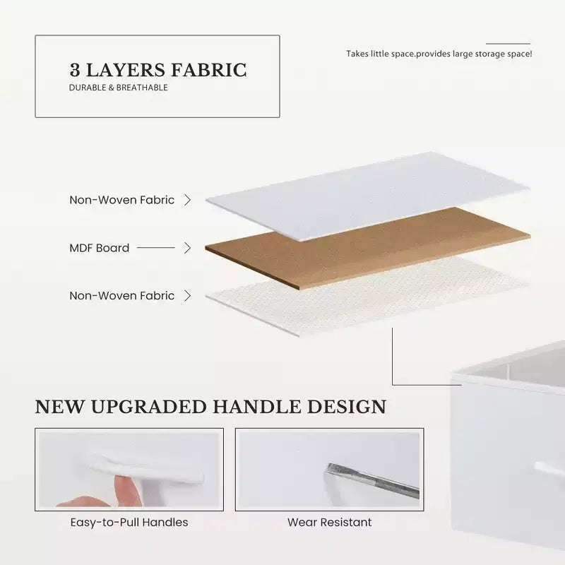 Commode verticale à 10 tiroirs - Commode de rangement en tissu rustique de 80 cm de large pour chambre à coucher/chambre d'enfant, cadre en acier