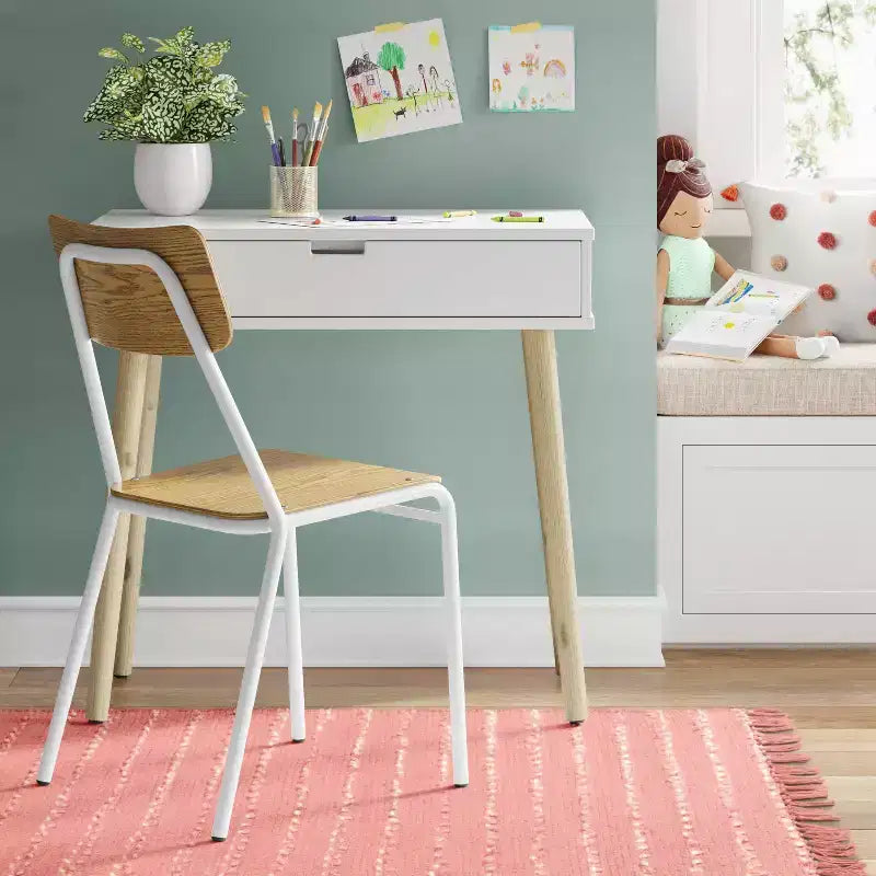 Bureau moderne pour enfants avec tiroir classeur