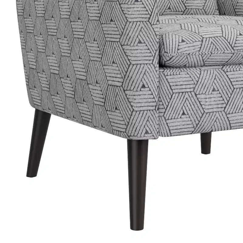 Fauteuil petit espace design mi-siècle