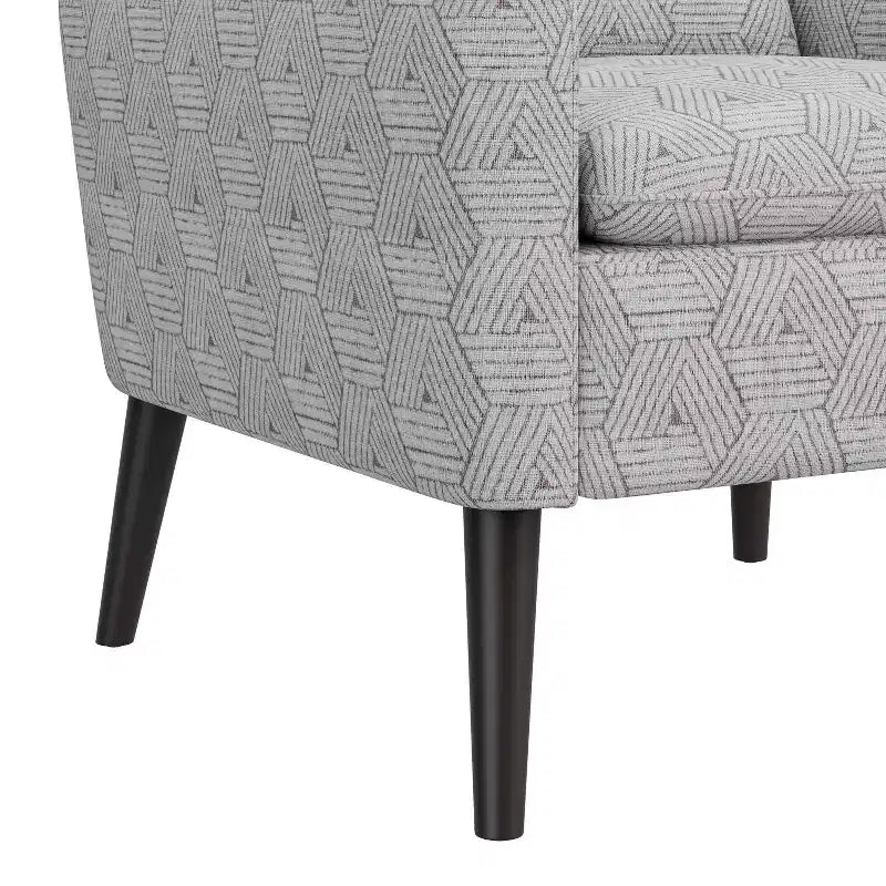 Fauteuil petit espace design mi-siècle